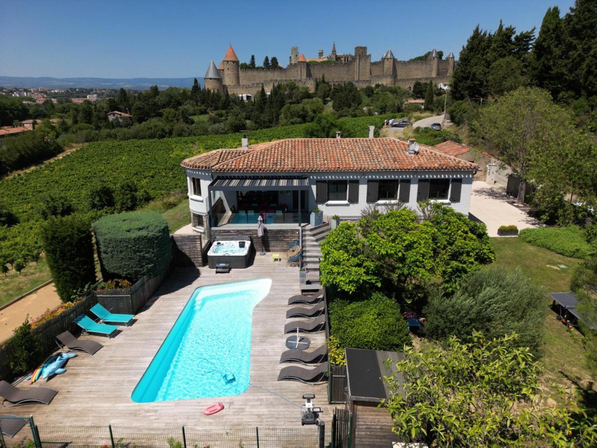L'Ecrin De La Cite, Coeur De Vignes - Vivez Une Experience Inoubliable ! Carcassonne Exterior photo